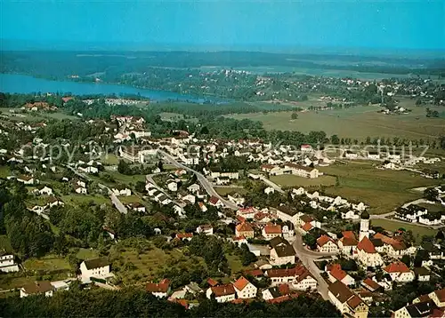 AK / Ansichtskarte Oberalting Fliegeraufnahme Oberalting