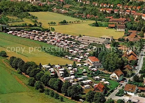 AK / Ansichtskarte Calw Campingplatz Fliegeraufnahme Calw