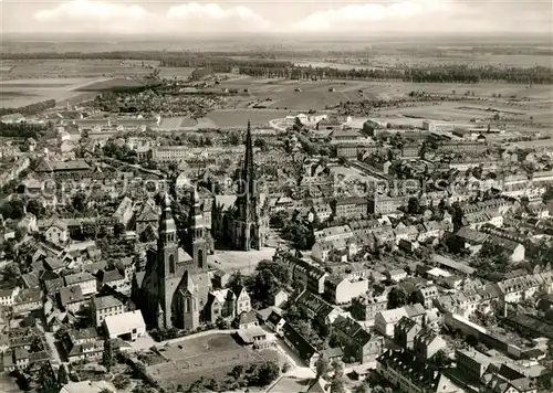AK / Ansichtskarte Speyer_Rhein Fliegeraufnahme Speyer Rhein