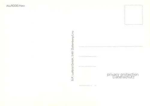 AK / Ansichtskarte Allrode Fliegeraufnahme Allrode