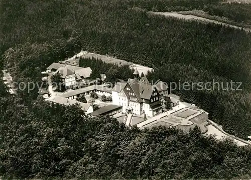 AK / Ansichtskarte Dassel_Solling CVJM Erholungsheim Fliegeraufnahme Dassel Solling