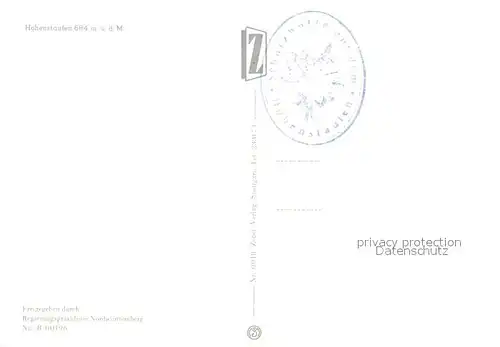 AK / Ansichtskarte Hohenstaufen Fliegeraufnahme Hohenstaufen