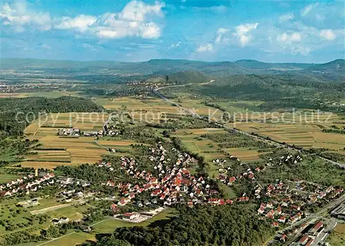 AK / Ansichtskarte Holzmaden Fliegeraufnahme Holzmaden