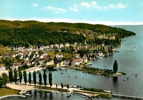 AK / Ansichtskarte Unteruhldingen Fliegeraufnahme Unteruhldingen