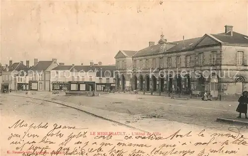 AK / Ansichtskarte Merlerault_Le Hotel de Ville Merlerault_Le