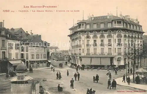 AK / Ansichtskarte Tarbes Grand Hotel Avenue de la Gare Tarbes