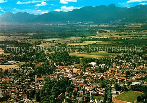 AK / Ansichtskarte Bad_Aibling Fliegeraufnahme mit Wendelstein Bad_Aibling