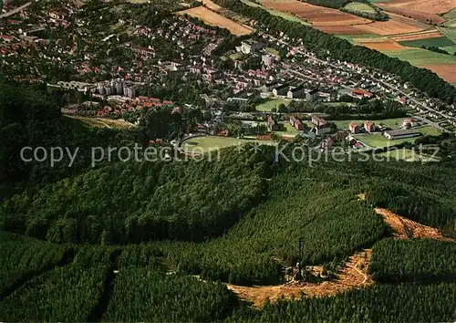 AK / Ansichtskarte Bad_Harzburg Fliegeraufnahme mit Kreuz des Ostens Bad_Harzburg