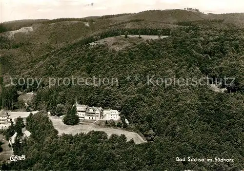 AK / Ansichtskarte Bad_Sachsa_Harz Fliegeraufnahme Bad_Sachsa_Harz