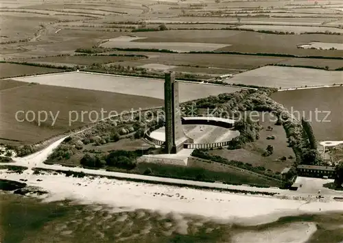 AK / Ansichtskarte Laboe Fliegeraufnahme Marine Ehrenmal Laboe