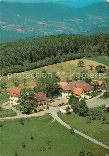 AK / Ansichtskarte Haslach_Kinzigtal Fliegeraufnahme Gasthaus Nillhof Haslach_Kinzigtal