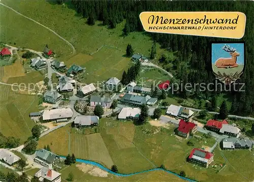 AK / Ansichtskarte Menzenschwand Fliegeraufnahme Feldberg  Menzenschwand