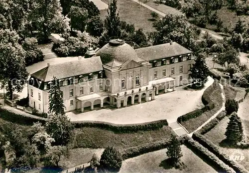 AK / Ansichtskarte Marbach_Neckar Fliegeraufnahme Schiller Nationalmuseum Marbach Neckar