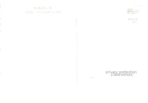 AK / Ansichtskarte Marbach_Neckar Fliegeraufnahme Schiller Nationalmuseum Marbach Neckar