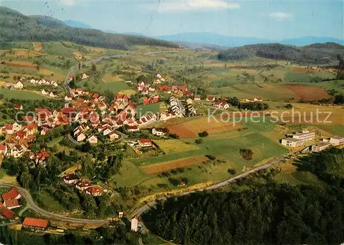 AK / Ansichtskarte Kirschhausen Fliegeraufnahme Pension Caf? Rosemarie Kirschhausen