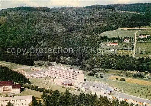 AK / Ansichtskarte Bad_Schwalbach Fliegeraufnahme Kurklinik  Bad_Schwalbach