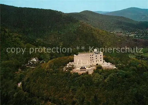 AK / Ansichtskarte Hambach_Neustadt Fliegeraufnahme Hambacher Schlo Hambach_Neustadt
