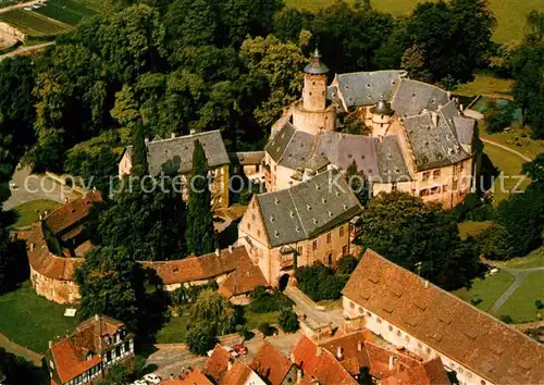 AK / Ansichtskarte Buedingen_Hessen Schloss Fliegeraufnahme Buedingen Hessen