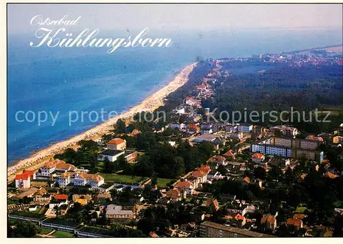 AK / Ansichtskarte Kuehlungsborn_Ostseebad Fliegeraufnahme Kuehlungsborn_Ostseebad