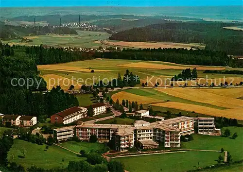 AK / Ansichtskarte Donaueschingen Fachklinik Sonnhalde Fliegeraufnahme Donaueschingen