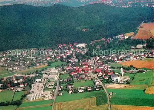 AK / Ansichtskarte Reinhardshausen Fliegeraufnahme mit Sanatorien Hartenstein Kurklinik Quellental Reinhardshausen