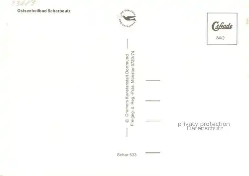 AK / Ansichtskarte Scharbeutz_Ostseebad Fliegeraufnahme mit Seebruecke Scharbeutz_Ostseebad