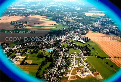 AK / Ansichtskarte Penig Fliegeraufnahme Penig