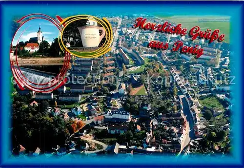 AK / Ansichtskarte Penig Fliegeraufnahme Penig