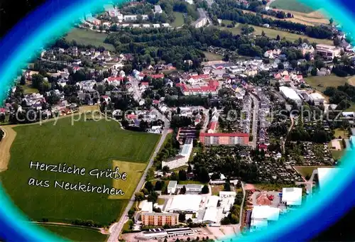 AK / Ansichtskarte Neukirchen_Ansbach Fliegeraufnahme Neukirchen Ansbach
