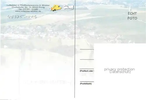 AK / Ansichtskarte Neukirchen_Ansbach Fliegeraufnahme Neukirchen Ansbach