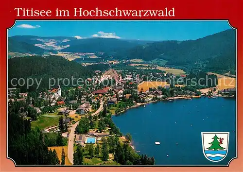 AK / Ansichtskarte Titisee Fliegeraufnahme Titisee