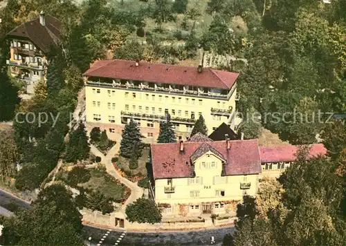 AK / Ansichtskarte Bad_Mergentheim PAX Heim Kur und Erholungsheim Fliegeraufnahme Bad_Mergentheim
