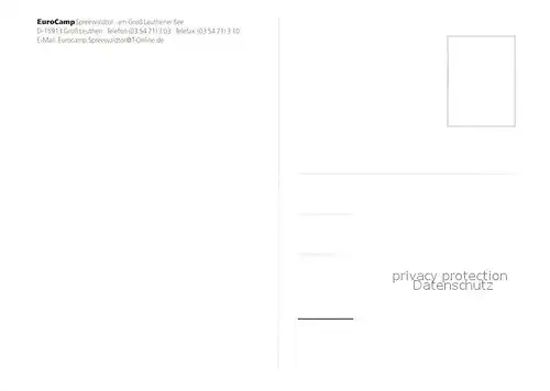 AK / Ansichtskarte Gross_Leuthen EuroCamp Spreewaldtor Fliegeraufnahme Gross_Leuthen