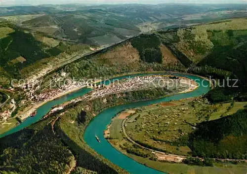 AK / Ansichtskarte Hirschhorn_Neckar Fliegeraufnahme Hirschhorn Neckar