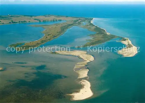 AK / Ansichtskarte Insel_Hiddensee Altbessin und Neubessin Fliegeraufnahme Insel Hiddensee