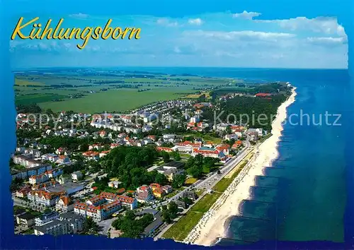 AK / Ansichtskarte Kuehlungsborn_Ostseebad Fliegeraufnahme Kuehlungsborn_Ostseebad