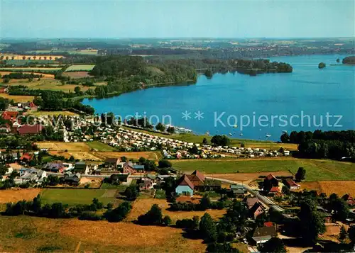 AK / Ansichtskarte Dersau Fliegeraufnahme am Grossen Ploener See Dersau