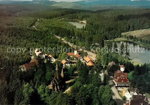 AK / Ansichtskarte Hahnenklee Bockswiese_Harz Fliegeraufnahme Hahnenklee Bockswiese