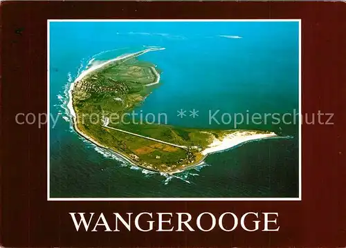 AK / Ansichtskarte Wangerooge_Nordseebad Fliegeraufnahme Wangerooge_Nordseebad