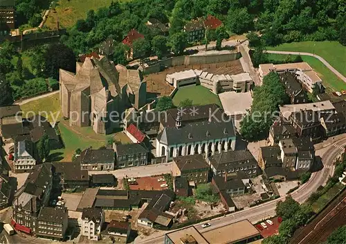 AK / Ansichtskarte Neviges_Velbert Neue Wallfahrtskirche Fliegeraufnahme Neviges Velbert