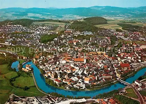AK / Ansichtskarte Cham_Oberpfalz Fliegeraufnahme Cham Oberpfalz