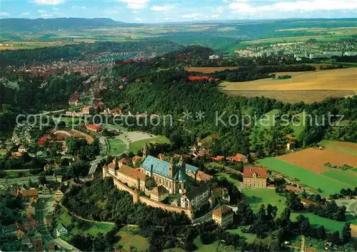 AK / Ansichtskarte Schwaebisch_Hall Fliegeraufnahme mit ehem Benediktinerkloster Komburg Schwaebisch Hall