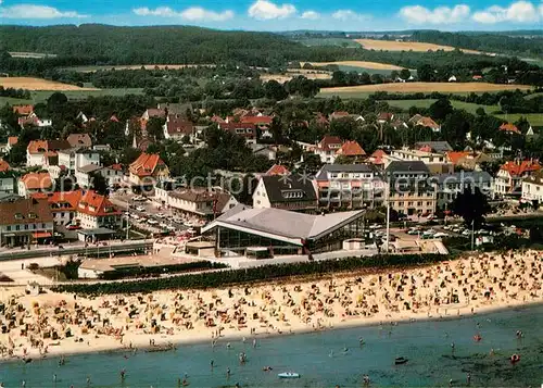 AK / Ansichtskarte Scharbeutz_Ostseebad Fliegeraufnahme Scharbeutz_Ostseebad