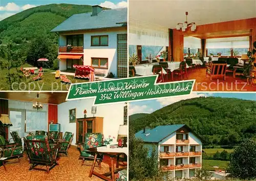 AK / Ansichtskarte Willingen_Sauerland Pension Landhaus Kramer Willingen_Sauerland