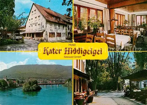 AK / Ansichtskarte Bad_Saeckingen Hotel Kater Hiddigeigel Bad_Saeckingen
