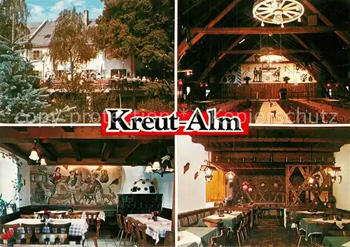 AK / Ansichtskarte Grossweil Cafe Restaurant Alpengasthof Grossweil