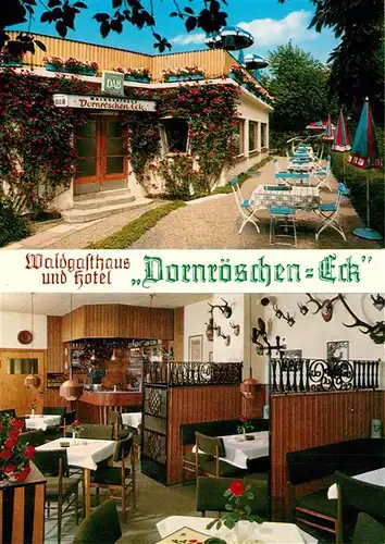 AK / Ansichtskarte Rinteln Waldgasthaus Hotel Dornroeschen Eck Rinteln