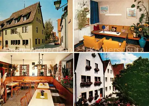 AK / Ansichtskarte Rothenburg_Tauber Gasthaus Zum Schmoelzer  Rothenburg Tauber