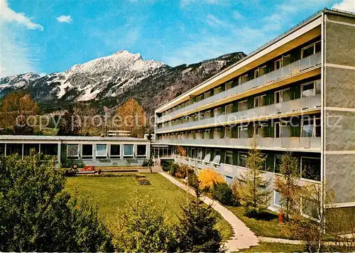 AK / Ansichtskarte Bad_Reichenhall Klinik Berufskrankheiten Keramik Glasindustrie Bad_Reichenhall