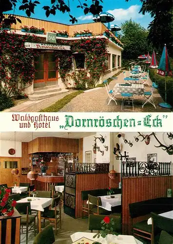 AK / Ansichtskarte Rinteln Dornroeschen Eck Waldgasthaus Pension Rinteln